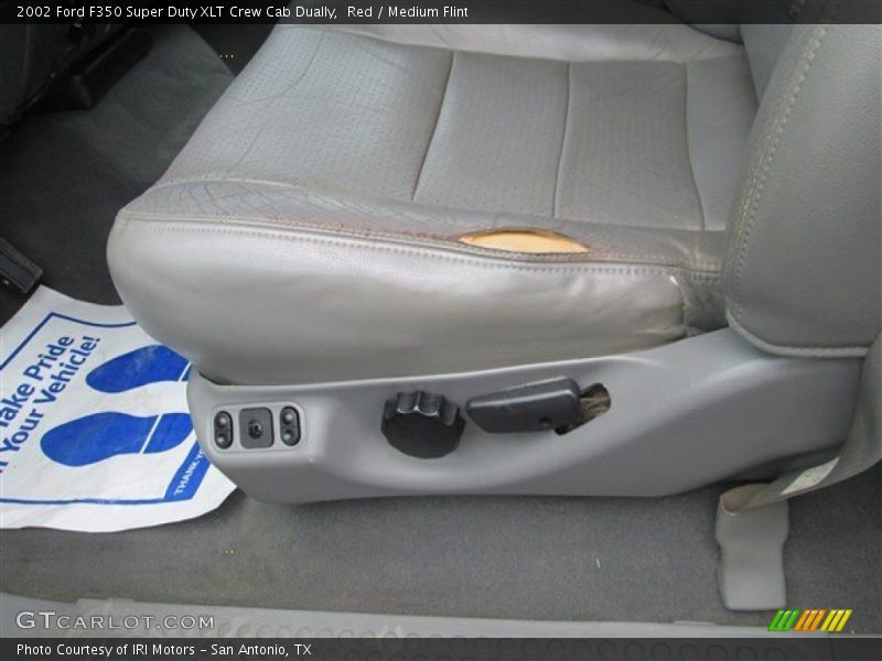 Red / Medium Flint 2002 Ford F350 Super Duty XLT Crew Cab Dually