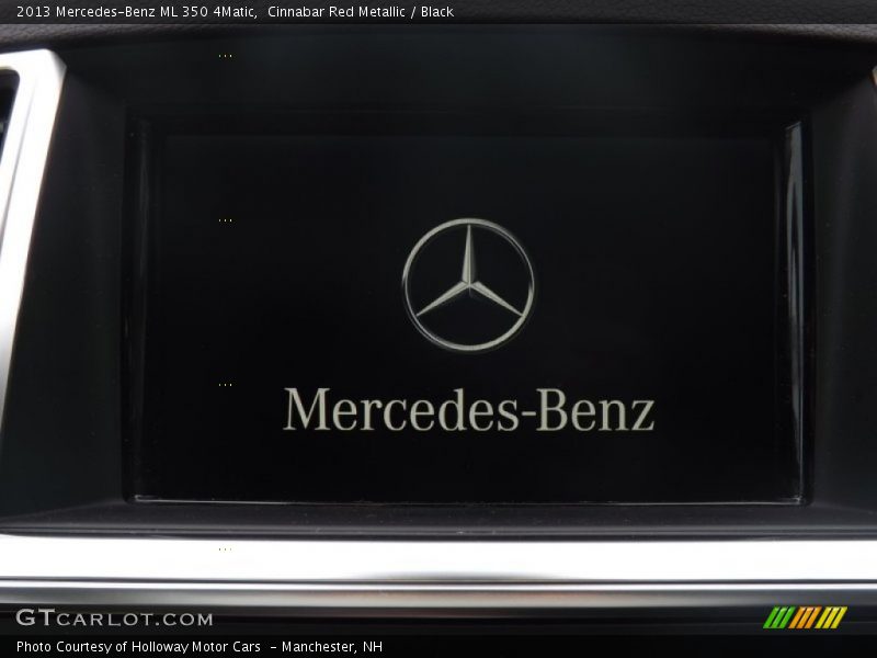 Cinnabar Red Metallic / Black 2013 Mercedes-Benz ML 350 4Matic