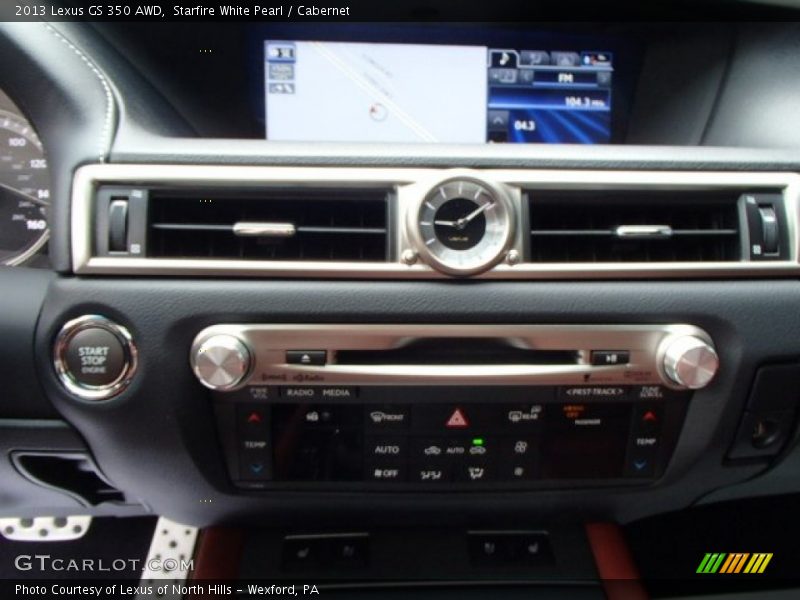 Starfire White Pearl / Cabernet 2013 Lexus GS 350 AWD