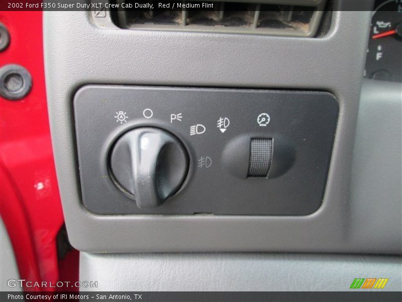 Red / Medium Flint 2002 Ford F350 Super Duty XLT Crew Cab Dually