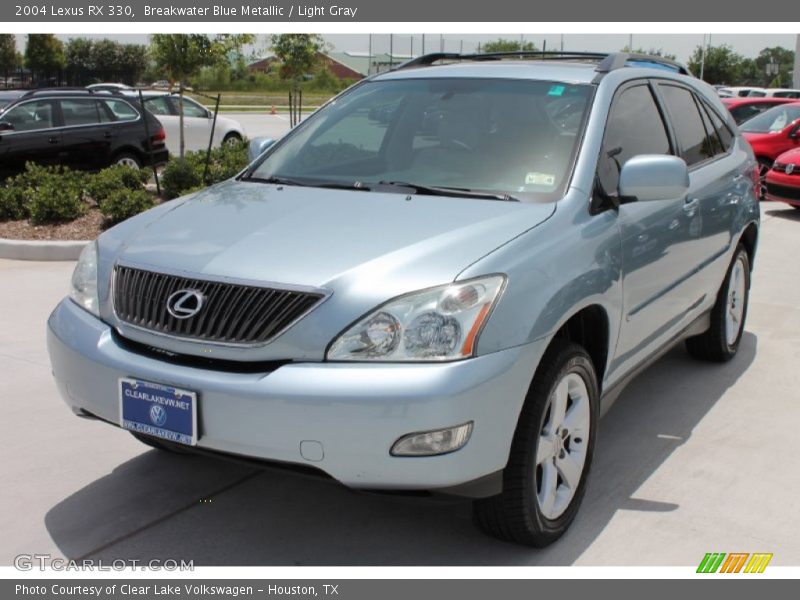 Breakwater Blue Metallic / Light Gray 2004 Lexus RX 330