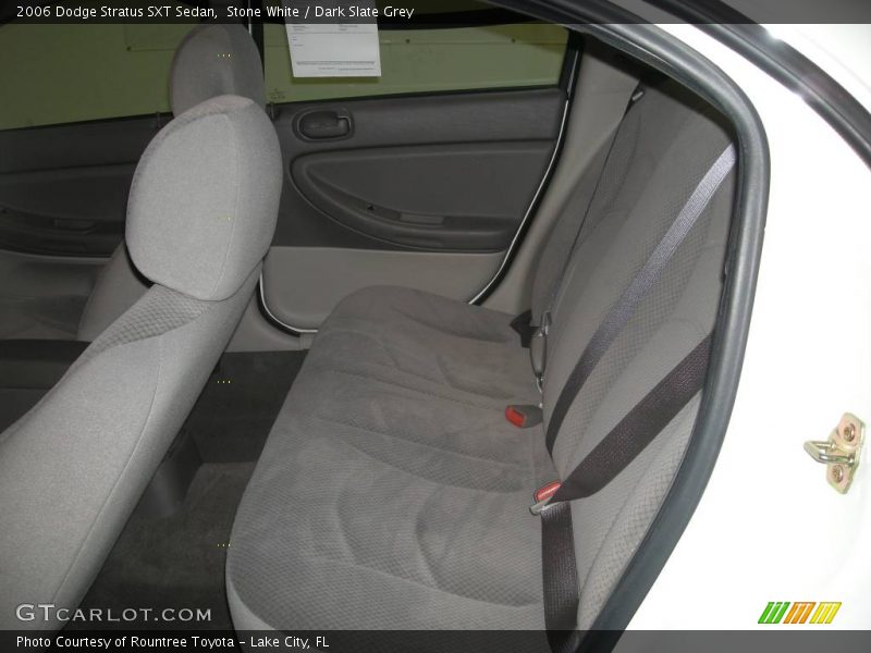 Stone White / Dark Slate Grey 2006 Dodge Stratus SXT Sedan