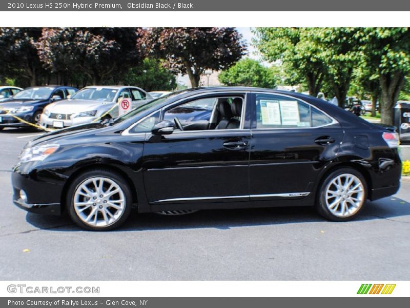  2010 HS 250h Hybrid Premium Obsidian Black