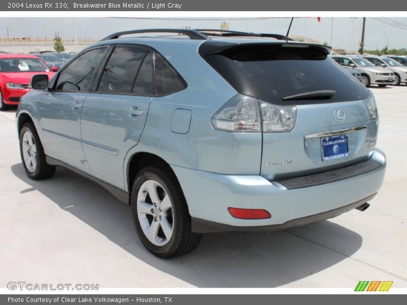 Breakwater Blue Metallic / Light Gray 2004 Lexus RX 330