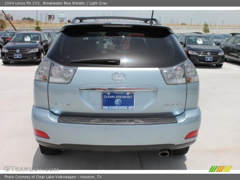 Breakwater Blue Metallic / Light Gray 2004 Lexus RX 330
