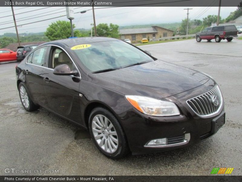 Espresso Bronze Metallic / Cashmere 2011 Buick Regal CXL