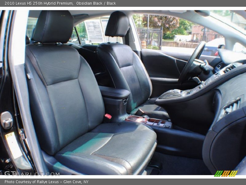 Obsidian Black / Black 2010 Lexus HS 250h Hybrid Premium
