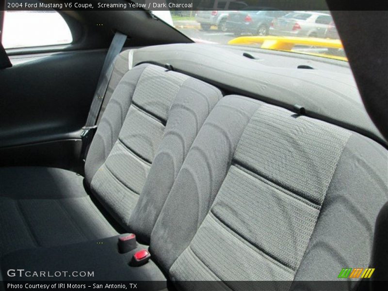 Screaming Yellow / Dark Charcoal 2004 Ford Mustang V6 Coupe