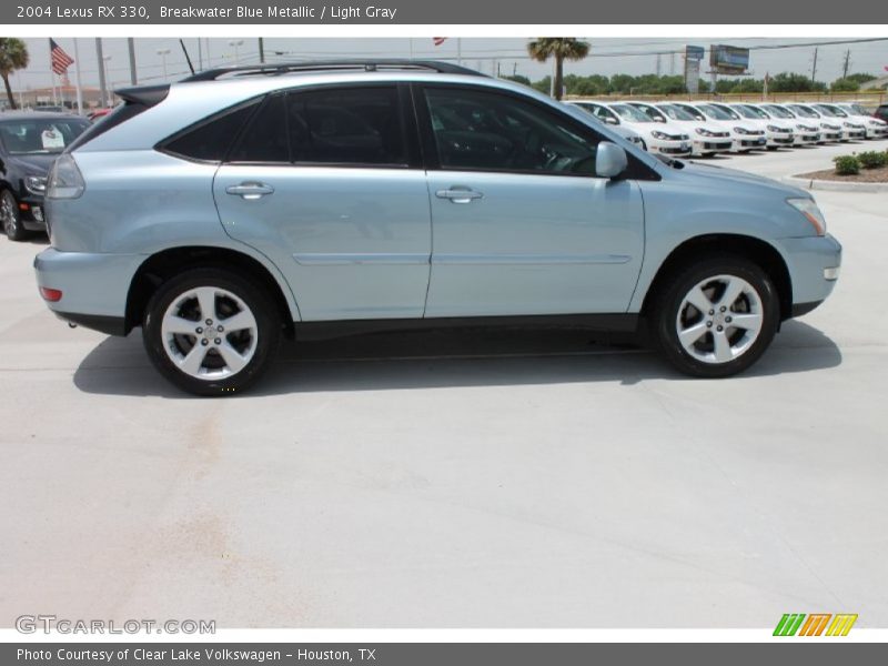 Breakwater Blue Metallic / Light Gray 2004 Lexus RX 330