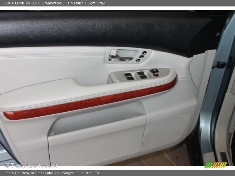 Breakwater Blue Metallic / Light Gray 2004 Lexus RX 330