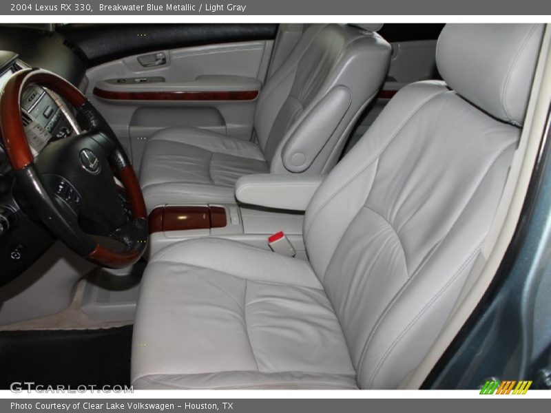 Breakwater Blue Metallic / Light Gray 2004 Lexus RX 330