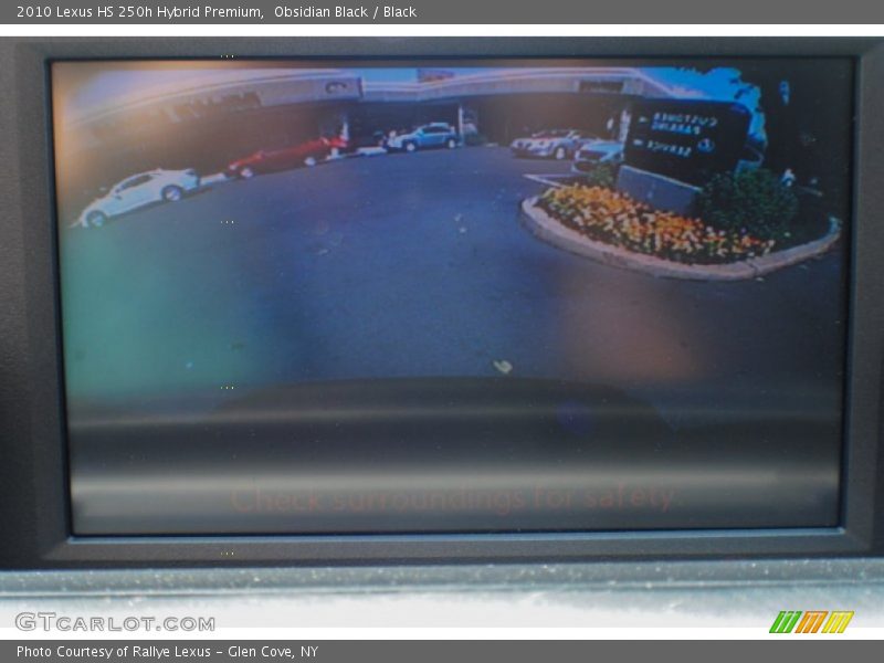 Obsidian Black / Black 2010 Lexus HS 250h Hybrid Premium