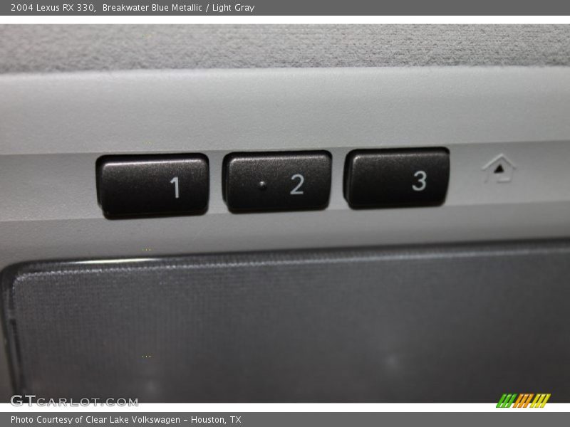 Breakwater Blue Metallic / Light Gray 2004 Lexus RX 330