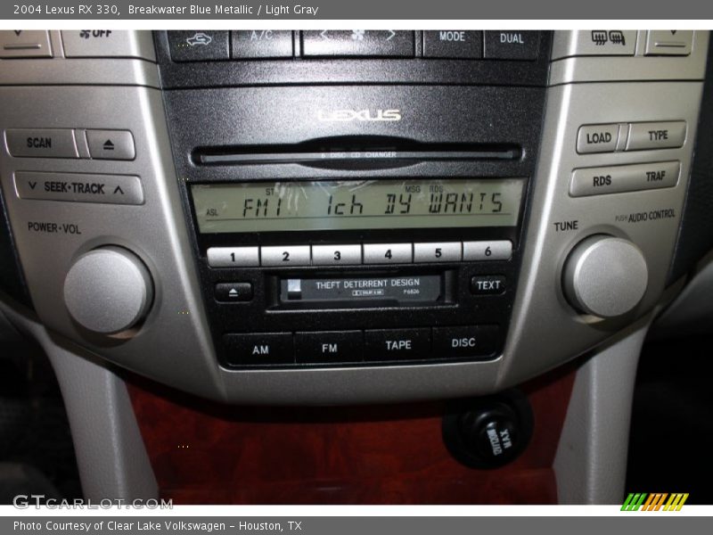 Breakwater Blue Metallic / Light Gray 2004 Lexus RX 330