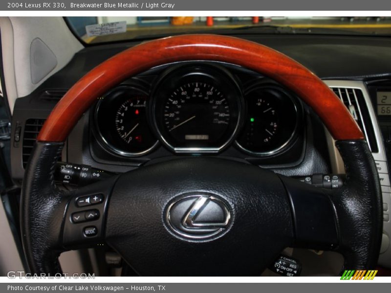 Breakwater Blue Metallic / Light Gray 2004 Lexus RX 330