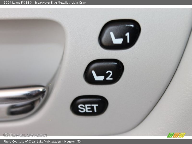 Breakwater Blue Metallic / Light Gray 2004 Lexus RX 330