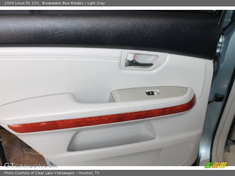Breakwater Blue Metallic / Light Gray 2004 Lexus RX 330