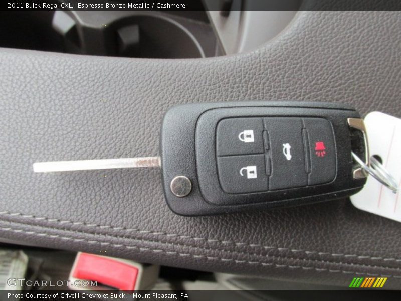 Espresso Bronze Metallic / Cashmere 2011 Buick Regal CXL
