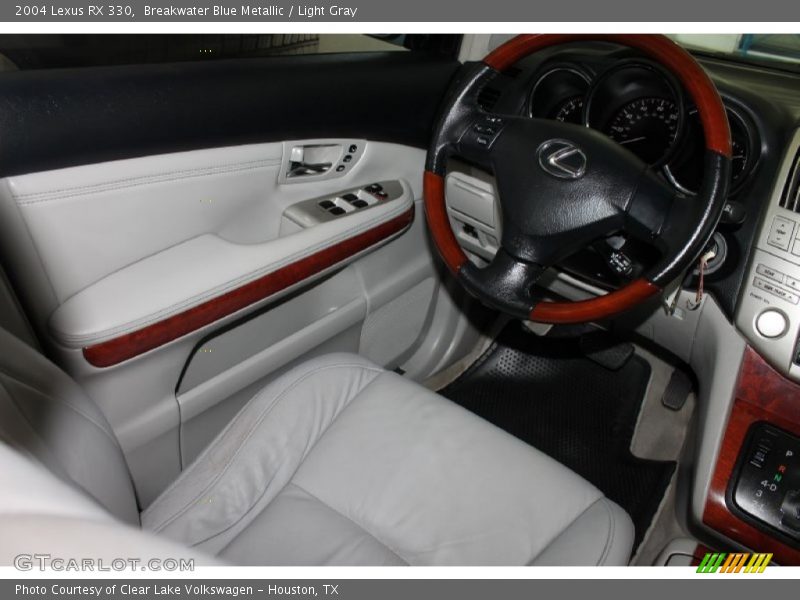 Breakwater Blue Metallic / Light Gray 2004 Lexus RX 330