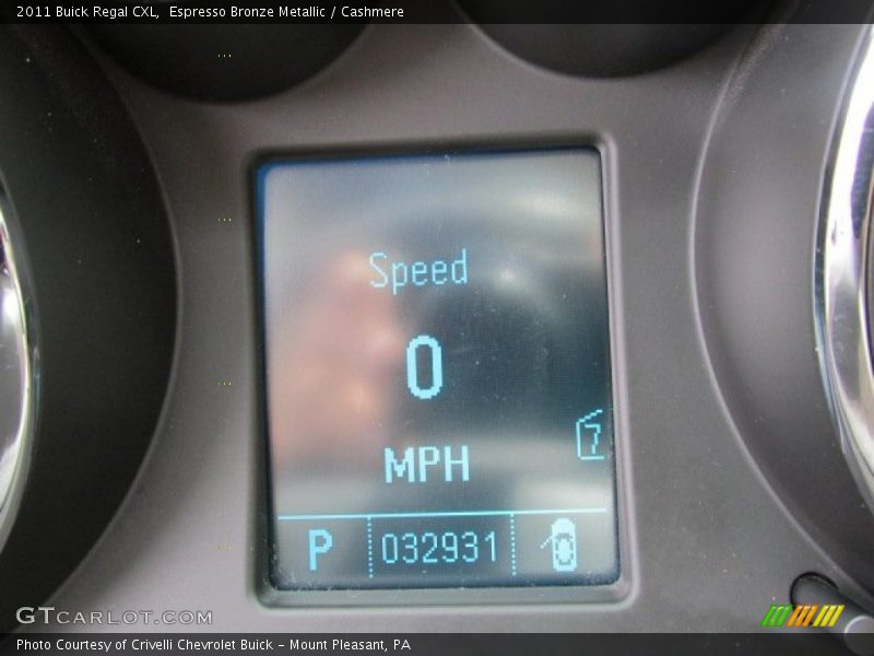 Espresso Bronze Metallic / Cashmere 2011 Buick Regal CXL