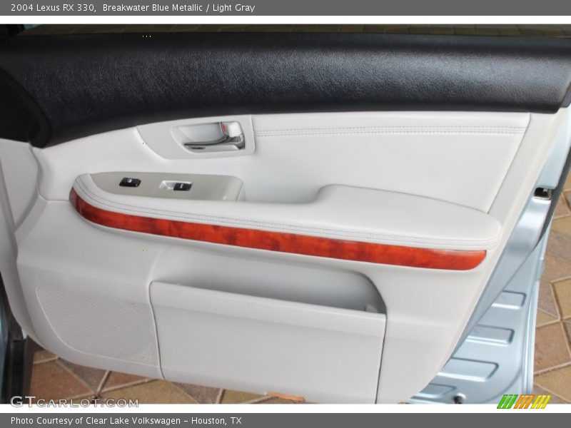 Breakwater Blue Metallic / Light Gray 2004 Lexus RX 330