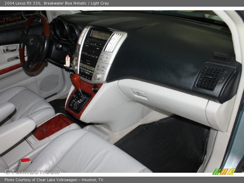 Breakwater Blue Metallic / Light Gray 2004 Lexus RX 330