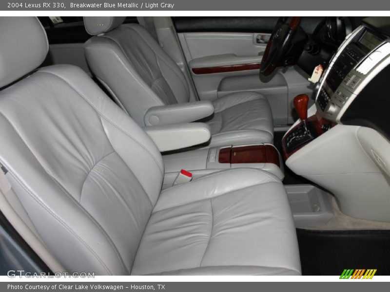 Breakwater Blue Metallic / Light Gray 2004 Lexus RX 330