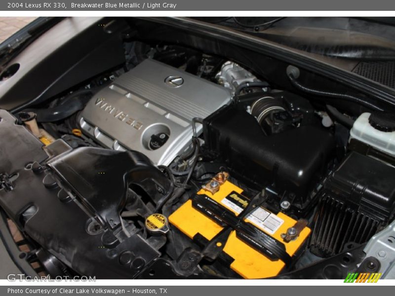 Breakwater Blue Metallic / Light Gray 2004 Lexus RX 330