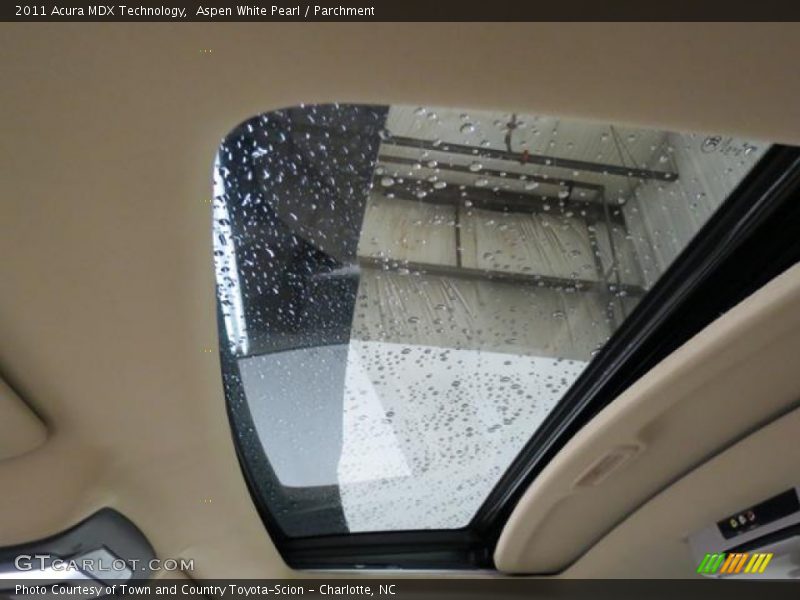 Sunroof of 2011 MDX Technology