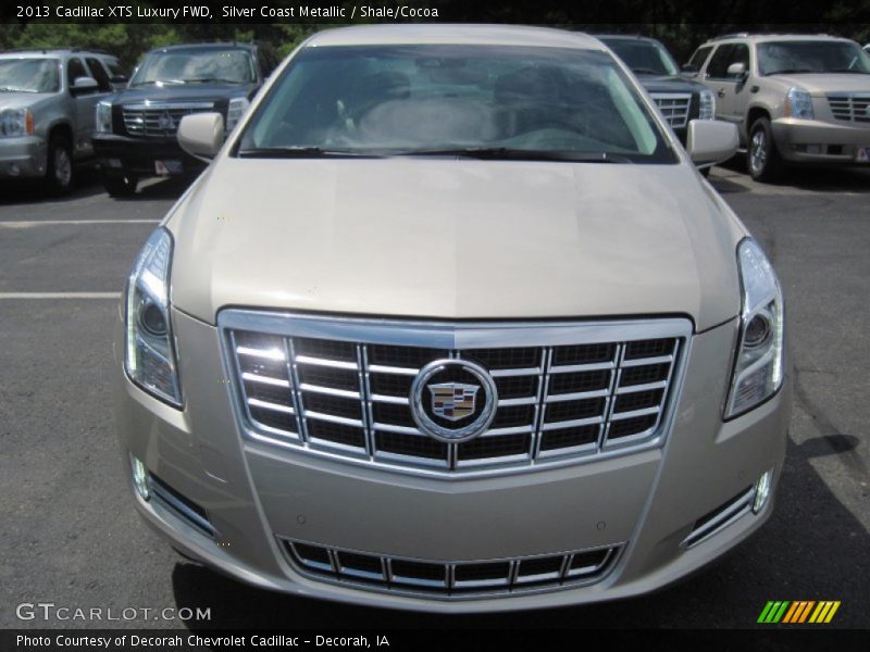 Silver Coast Metallic / Shale/Cocoa 2013 Cadillac XTS Luxury FWD