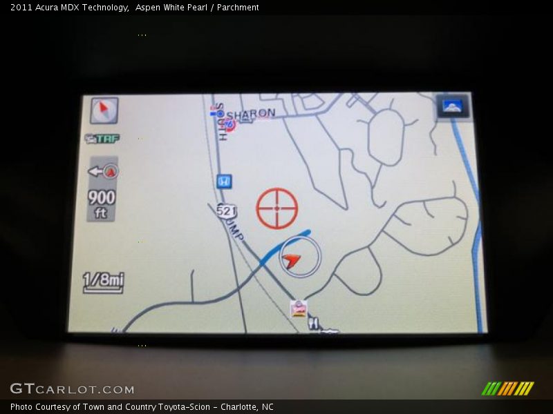 Navigation of 2011 MDX Technology