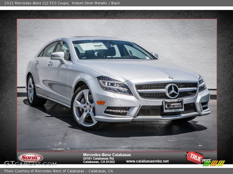 Iridium Silver Metallic / Black 2013 Mercedes-Benz CLS 550 Coupe