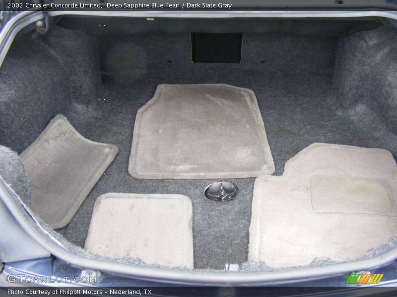 Deep Sapphire Blue Pearl / Dark Slate Gray 2002 Chrysler Concorde Limited