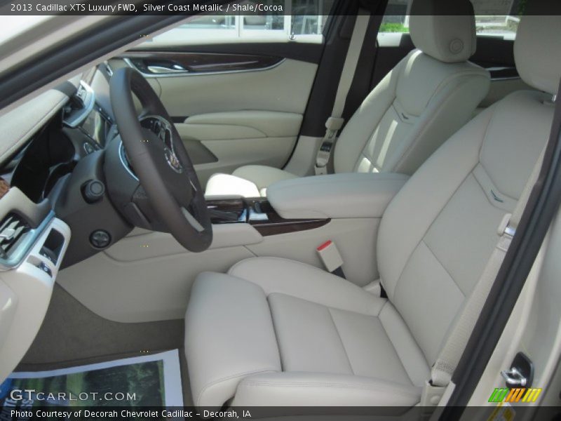 Silver Coast Metallic / Shale/Cocoa 2013 Cadillac XTS Luxury FWD