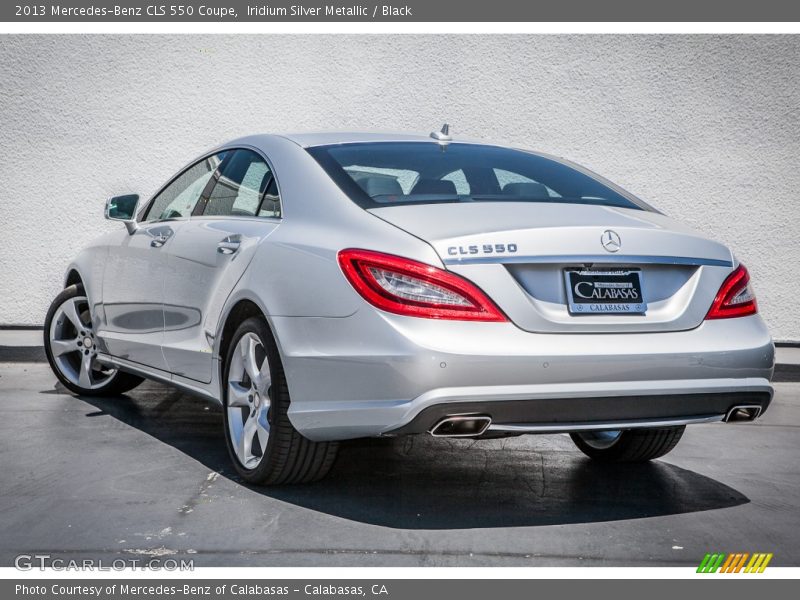 Iridium Silver Metallic / Black 2013 Mercedes-Benz CLS 550 Coupe