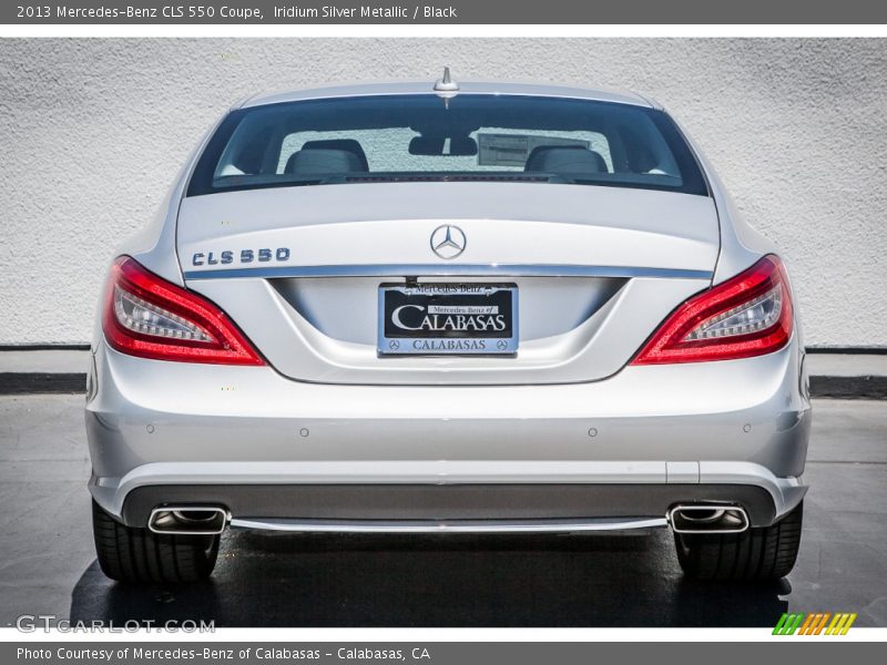 Iridium Silver Metallic / Black 2013 Mercedes-Benz CLS 550 Coupe