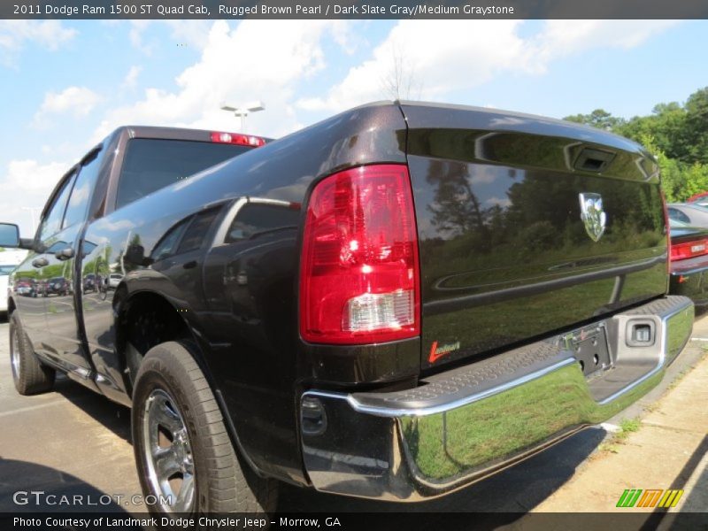Rugged Brown Pearl / Dark Slate Gray/Medium Graystone 2011 Dodge Ram 1500 ST Quad Cab