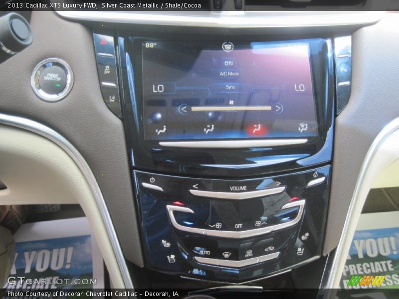 Silver Coast Metallic / Shale/Cocoa 2013 Cadillac XTS Luxury FWD
