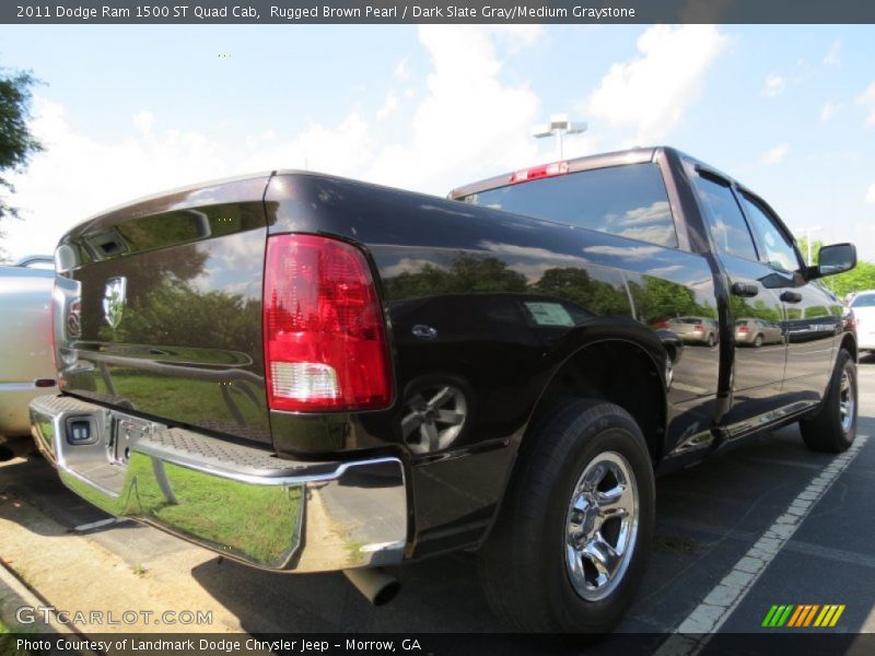 Rugged Brown Pearl / Dark Slate Gray/Medium Graystone 2011 Dodge Ram 1500 ST Quad Cab