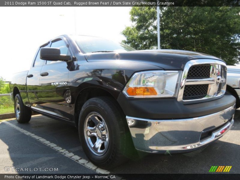 Rugged Brown Pearl / Dark Slate Gray/Medium Graystone 2011 Dodge Ram 1500 ST Quad Cab