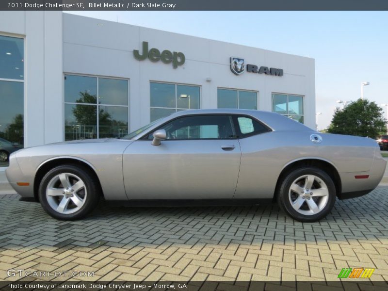Billet Metallic / Dark Slate Gray 2011 Dodge Challenger SE