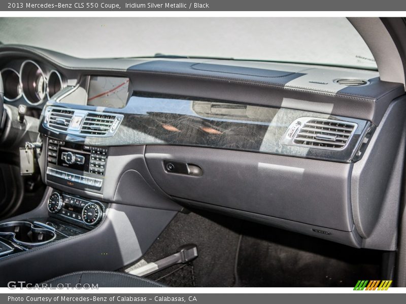 Iridium Silver Metallic / Black 2013 Mercedes-Benz CLS 550 Coupe