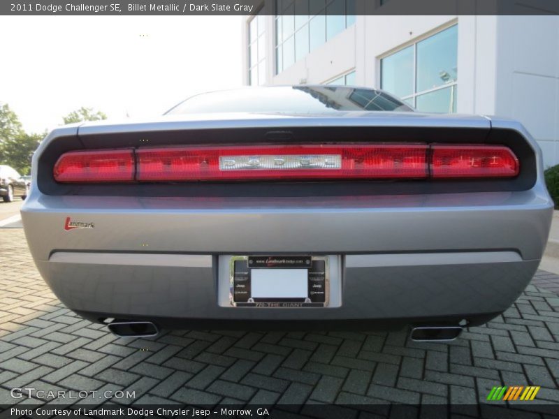 Billet Metallic / Dark Slate Gray 2011 Dodge Challenger SE