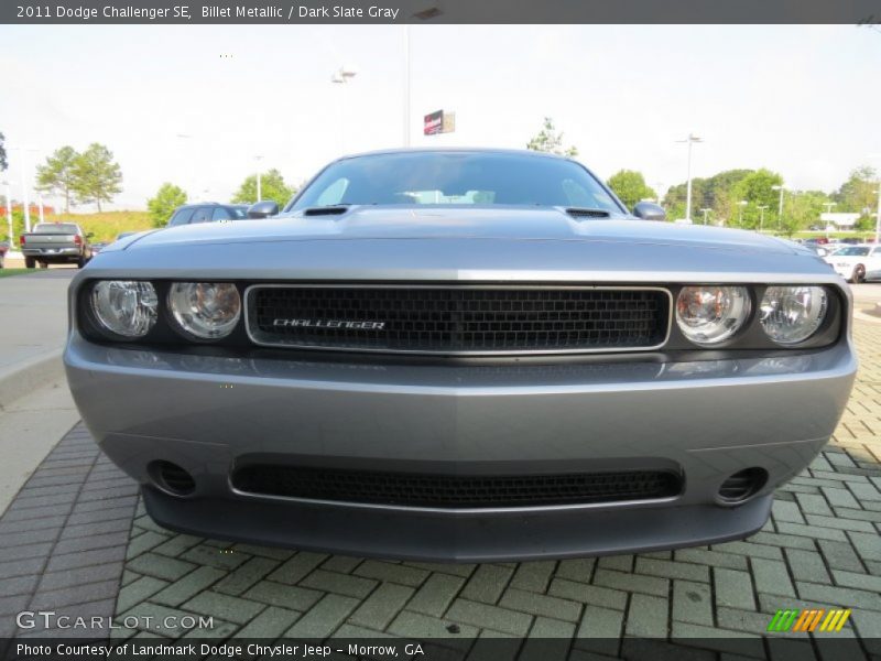 Billet Metallic / Dark Slate Gray 2011 Dodge Challenger SE