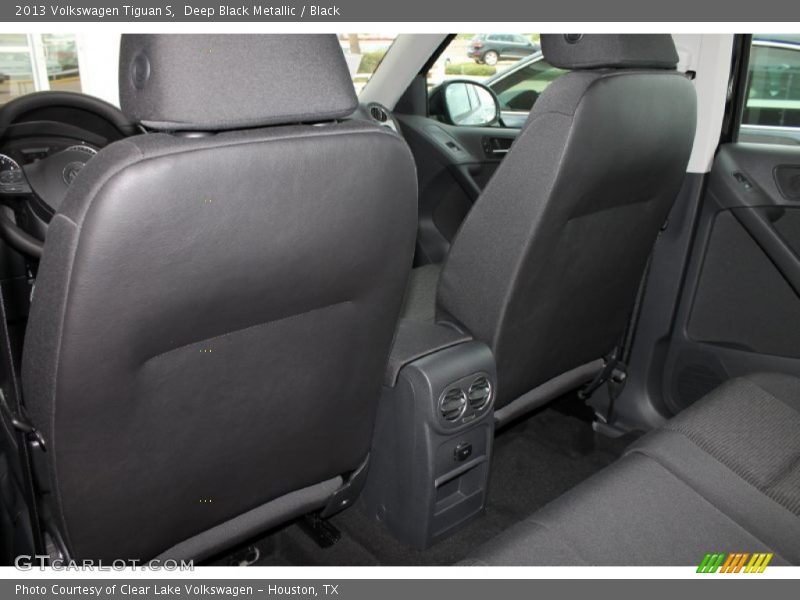 Deep Black Metallic / Black 2013 Volkswagen Tiguan S