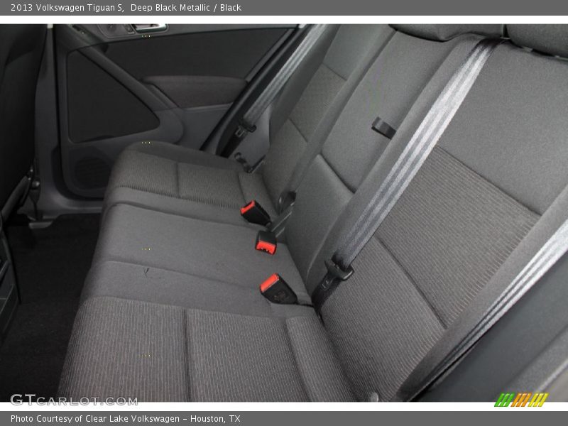 Deep Black Metallic / Black 2013 Volkswagen Tiguan S