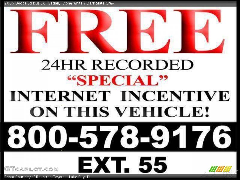 Stone White / Dark Slate Grey 2006 Dodge Stratus SXT Sedan
