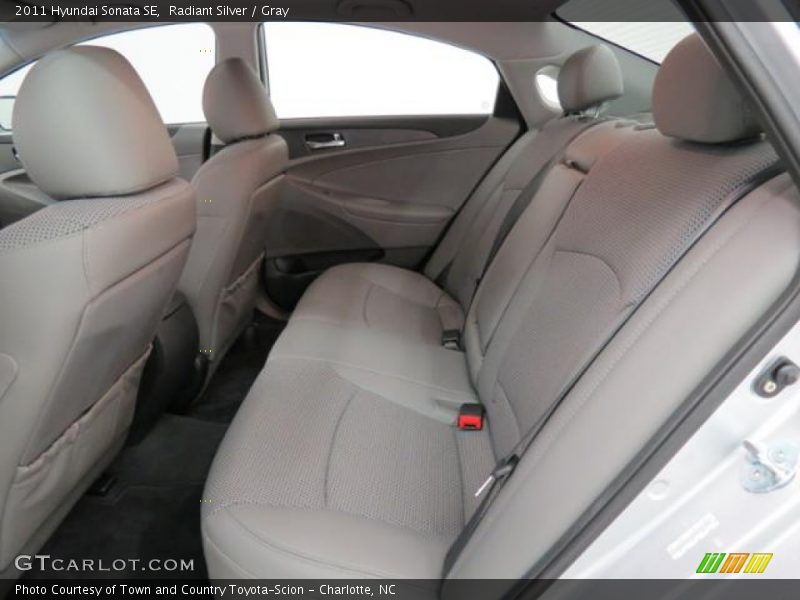Radiant Silver / Gray 2011 Hyundai Sonata SE