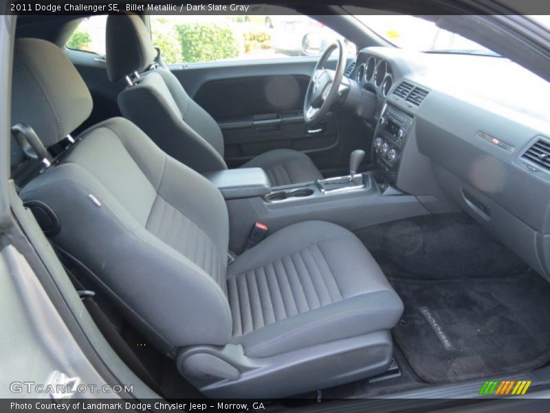 Billet Metallic / Dark Slate Gray 2011 Dodge Challenger SE