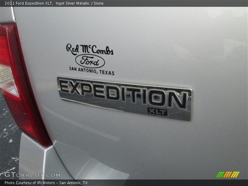 Ingot Silver Metallic / Stone 2011 Ford Expedition XLT